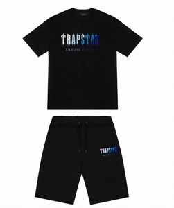 trapstar short set T-shirt Trapstar pour hommes, tenue imprimée à manches courtes, survêtement en coton, streetwear londonien S-2XL, ajustement parfait avec les shorts de créateurs pour hommes, redéfinissez votre style