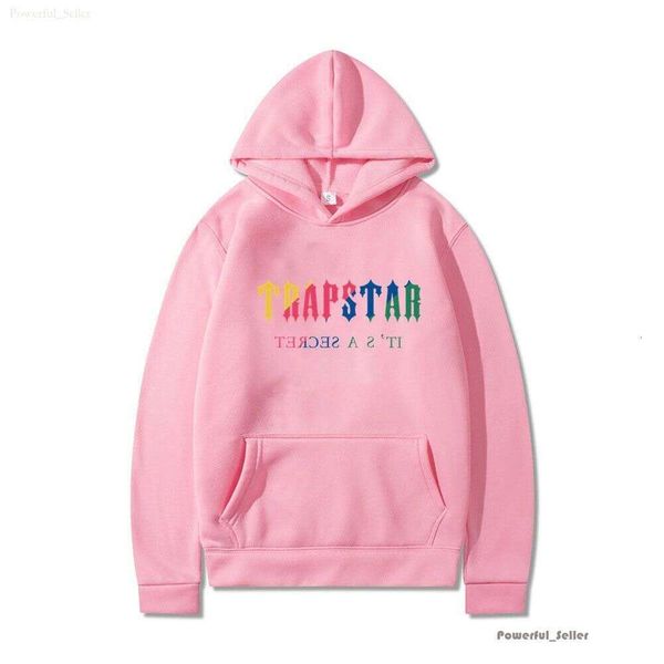 Trapstar Sportswear Vêtements pour hommes Trapstar Survêtement Sweat Hommes Femme Mode Survêtement Manches Trapstar Manteau À Capuche Hommes Coton Blanc Renard Hoodies 5738