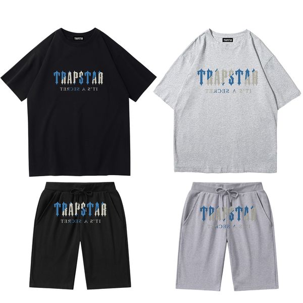 trapstar t-shirt et ensemble court homme court Designer Nouveau LOGO 23 T-shirts Homme Femme Vêtements de mode T-shirt 100% coton T-shirt d'été Marque Tops S-XXL Taille designer short homme