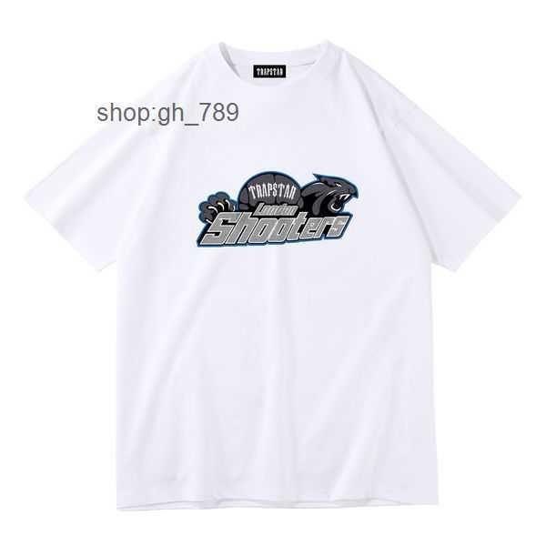 Camiseta trapstar Camisetas para hombres 2023 Nuevas camisas de manga corta TRAPSTAR Camiseta popular para hombre Marca casual Diseñador de lujo Camisa para hombre Patrón de diseñador 6 KT1Y