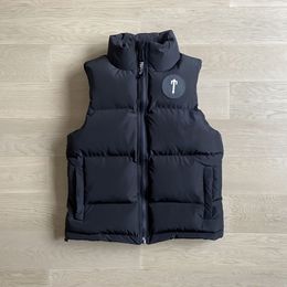 Trapstar Thermisch katoenen vestjack ukdrip drill centralcee geborduurde stijlvolle herenjas Vesten freestyle echt verendons Wintermode vest bodywarmer XSSMLXL