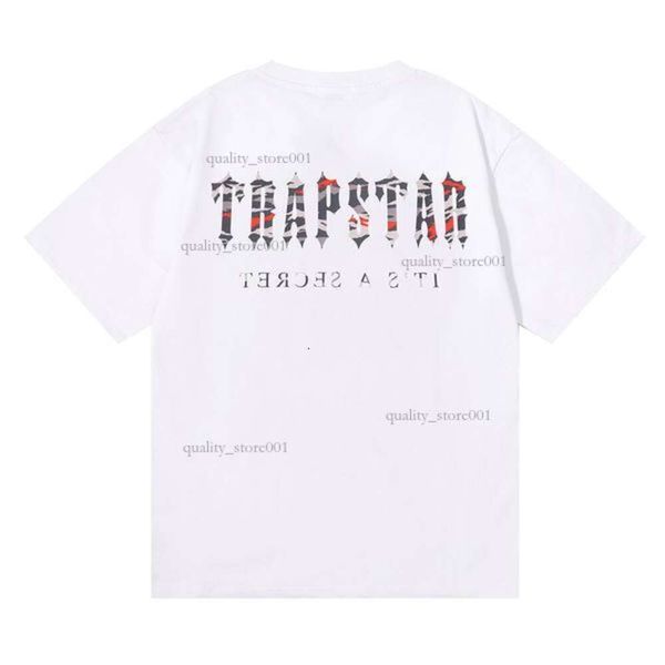 Trapstar Tracksuit Designers Mens T Shirt Summer Loose Tees Fashion Man Casual Shirt Luxurys Clothing Street Short Sleeve Women T Shirts Trapstar 746