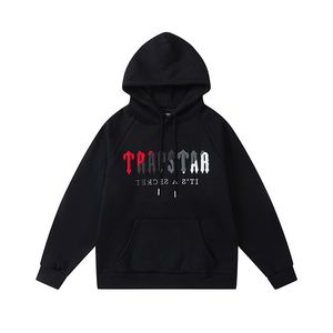 Trapstar Survêtement Sweats à capuche pour hommes Sweat-shirts Trap Brand London Sweats à capuche surdimensionnés Femme High Street Serviette Broderie Étoiles Pulls Polaire Trapstar Hoody 3459