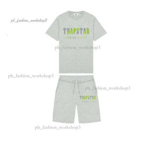 trapstar tracksuit T-shirts pour hommes 2023 nouvel été TRAPSTAR imprimé coton t-shirt hommes shorts de plage ensembles Streetwear survêtement vêtements de sport pour hommes trapstar 925