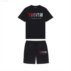 trapstar tracksuit T-shirts pour hommes 2023 Nouvel été TRAPSTAR imprimé coton t-shirt hommes shorts de plage ensembles streetwear survêtement vêtements de sport Z0221