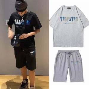 trapstar trainingspak korte tshirt set Designer heren korte trapstar shorts en tshirt Unisex overshirt Katoen Sport vrouw t-shirt Straat mannen trendy vintage trapstar