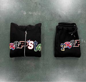 Trapstar Suisses à swets à capuche à capuche à fermeture éclair zipper sweat-shirt à capuche pour femmes streetwear swithirts sweats sweats à capuche lâche 1158