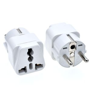 Adaptateur de voyage Prise universelle USEUAUUK vers Allemagne France Power Plug Splitter Charger