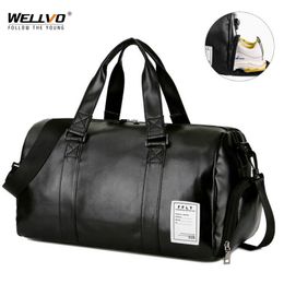 Reistas Handbagage Plunjezakken Grote PU-leren draagtas Weekendcrossbodytas Stevige weekendtas XA88WC 2103261S