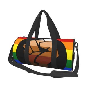 bolsas de viaje bolsa de lona de vacaciones LGBT diseñador de equipaje para hombre para mujer noche gimnasio deporte fin de semana bolsas de lona de lujo bolso de mano grande 230707