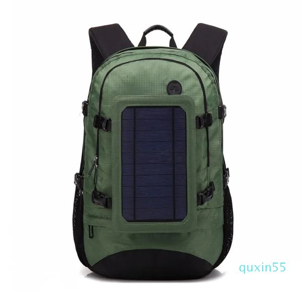 Sacs de voyage hommes étanche grande capacité en plein air solaire USB charge bagages sac à dos mode week-end voyage Duffle