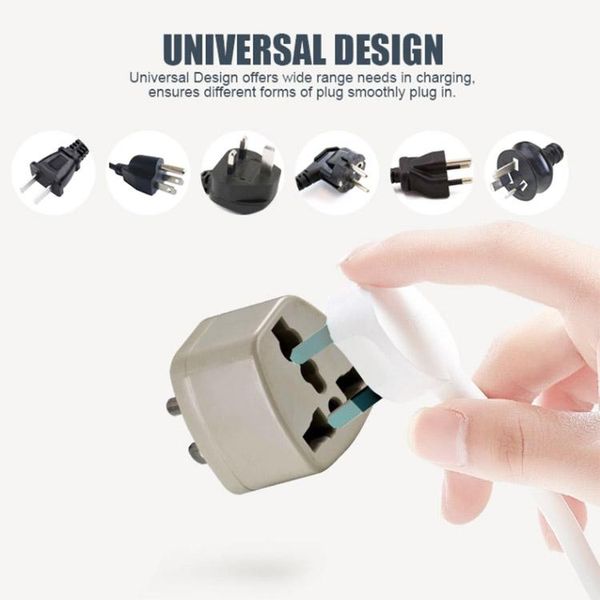 Chargeur de voyage Alimentation électrique AC UK AU EU vers US Plug Adapter Converter