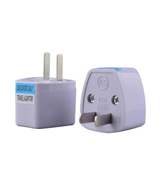 Cargador de viaje AC energía eléctrica Reino Unido AU UE a EE. UU. Adaptador de enchufe convertidor EE. UU. Conector adaptador Universal de alta calidad 7308431