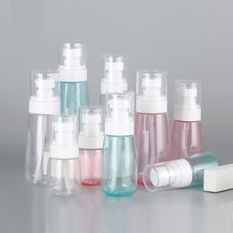 Reiscosmetica flessen make-up opslag flessen plastic mini lege container huidverzorging douchegel shampoo potten draagbare extrusie botteling t9i002015