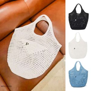 Travel Designer Bag Straw Beach Raffia's The Tote Hollow Out Pochette Hoge kwaliteit Womens Shopper Shoulder S Handtas Mens