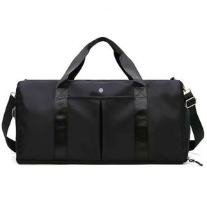 Voyage Lululemens Pochettes Grand Keepall Bagages Trunk Duffle Sac de luxe Designer Fashion Weekender Femmes Sac à main Nylon Épaule Hommes Sangles Fourre-tout Sac à bandoulière