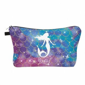 Sac de maquillage de voyage petit, pochette de toilette adorable spacieux de voyage de voyage de voyage à bourse cosmétique Active Organisateur 28WX #