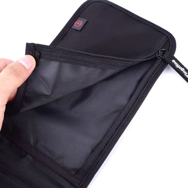 Neck Neck Ultra Slim Wallet Passeport Holder RFID Blocking Hidden Money Pouch Security for Men Women Tarjetero Mujer