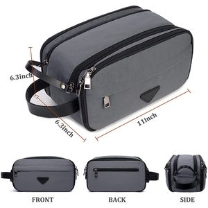 Travel Organizer Zakelijke Toilettas Waterdichte Scheren Dopp Kit voor Mannen Vrouwen Douche Badkamer Make-up Organizer Handtas