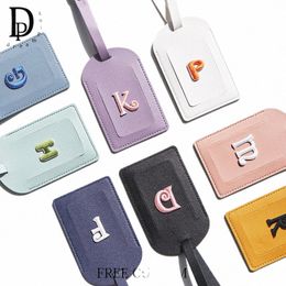 Travel Portable Custom Initials Lage Tag Fi LETTRES DE BRODERIE BUSIN TRIP SALcuse Label Wholesale Wedding Hotel Gift R7TK #