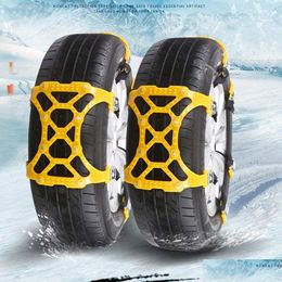 Reizen Rijbaan Product Autoband Sneeuwketting Vrachtwagen Verstelbare Winter Modder Antislip Antislip Veiligheid Noodbeveiliging Bandwiel Belt236 Otxeu