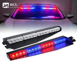 Producto de carretera de viaje Visor estroboscópico Barra de luz LED Parabrisas interior Lámpara parasol Advertencia de emergencia Luces intermitentes para Voluntee6223980