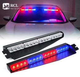 Producto de carretera de viaje Visor estroboscópico Barra de luz LED Parabrisas interior Lámpara parasol Advertencia de emergencia Luces intermitentes para Voluntee1409250