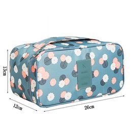 Sac de rangement de voyage pour femmes, sacs à cosmétiques de maquillage, articles de toilette, vêtements, organisation de soutien-gorge, week-end, sous-vêtements de nuit, accessoires 2478