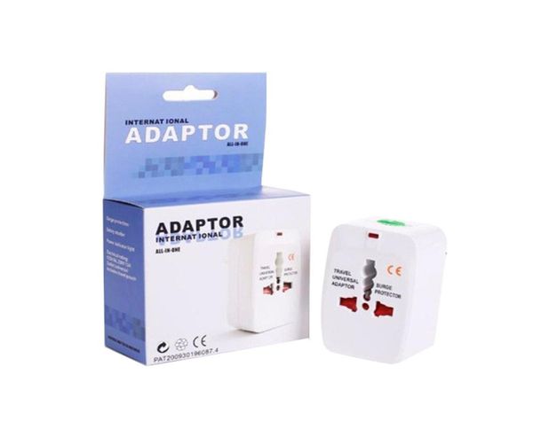 Adaptateur secteur de chargeur mural universel de voyage pour prise de protection contre les surtensions prise de courant de voyage internationale US UK EU AU AC Plug3975626