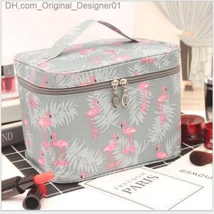 Travel Waterproof Portable Women's Makeup Bag High Capacity Toilet Organizer Storage Cosmetic Box Zipper Cleaning Cosmetic Bag Z230815