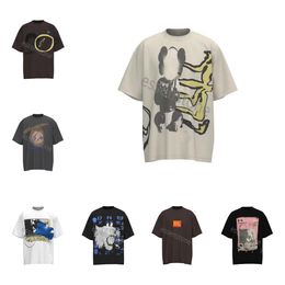 travis designer Heren Dames T-shirt Mode-T-shirts Letterprint Ronde hals Korte mouw Zwart Astroworld Katoen Grafisch hiphop Heren T-shirt