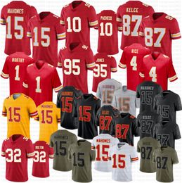 Patrick Mahomes Travis Kelce Xavier Worthy Harrison Butker Football Jersey Rashee Rice Isiah Pacheco Chris Jones Nick Bolton Kadarius Toney Hardman McDuffie