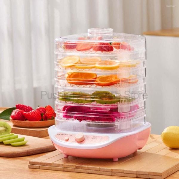 Plateaux déshydrateur alimentaire fruits légumes viande Machine de séchage collations pour animaux de compagnie séchoir peut soulever hauteur réglable 220v