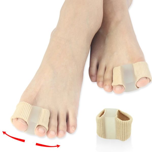 Traitement 1/2 pcs Silicone Toe Spreater séparateur Bunion Hallux Valgus Correcteur Correction du doigt Correction des pieds Sindener Tool