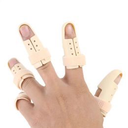 Tratamiento 1/5pcs Fuerra de dedo Splint Ajustable Soporte de dedo Protector Artritis Articulación Articulación Dinger Dinger Corrección