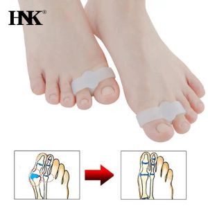 Traitement 1pair Silicone Toe Spreater séparateur Bunion Hallux Valgus Correcteur Soft Gel Liscatener Sagers Sagers Toes Protection