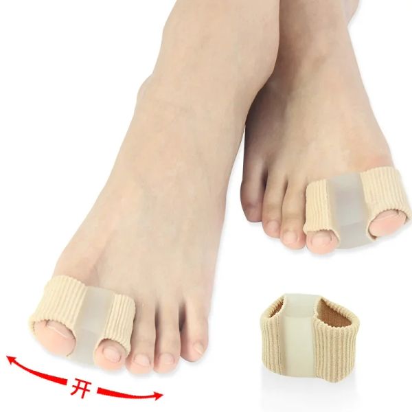 Traitement 1PCS Silicone Toe Spreater Séparer Valgus Correcteur Correction du doigt Correction des pieds Sindeen