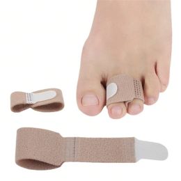 Behandeling 2 stks teen vinger rechteer hamer teen tape hallux valgus correction bandage teen separator spalken splint wraps foot care benodigdheden nieuw
