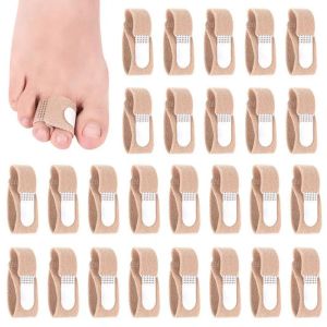 Behandeling 3/6/12/18pcs Toe vinger rechtmeerder Hammer Tape Hallux Valgus Corrector Bandten Separator Splint Wraps Foot Care Supplies