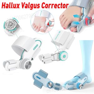 Behandeling Bunion Corrector unisex voet hallux valgus beugels roteerbaar met knop teen separator richter instelbaar voor pedicure