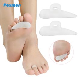 Treatment Pexmen 2/4Pcs Gel Hammer Toe Straightener Corrector Toe Separators Toe Straightening Cushion for Mallet and Overlaping Toes