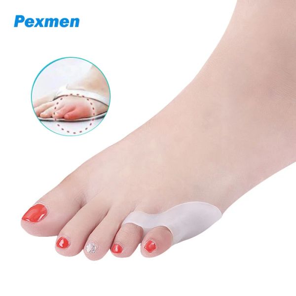 Traitement PEXMEN 2 / 4PCS GEL TAILER'S Correcteur Bunion PAD BUTIONETTE SECTIVEUR DES PROCHE PROCHE PROTECTEUR SELAGE POUR SELAGE