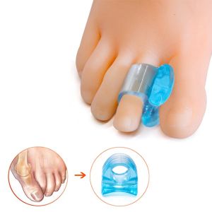 Behandeling teen separator botcorrector statteren siliconen gel duim duim valgus vingerbeschermer bunion sansel voeten gereedschap
