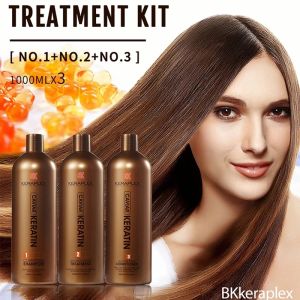 Behandelingen Braziliaanse föhnbehandeling Keratine Kapsalon Blowout-therapie Rechtzetten Goed voor dun haar Complexe shampoo Conditioner