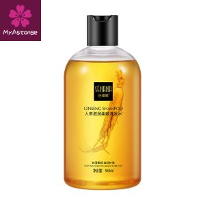 Tratamientos Champú para la caída del cabello con raíz de ginseng, control de aceite, nutritivo, anticaspa, champú para el cabello sin silicona, productos orgánicos para el cuidado del cabello, 550ml