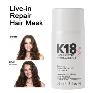 Offre spéciale 5ML K18 LeaveIn réparation moléculaire masque capillaire dommages restaurer cheveux doux traitement du cuir chevelu à la kératine profonde masque de soin des cheveux lisses