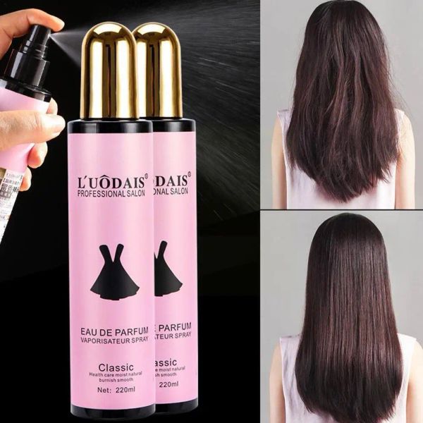 Tratamientos L'UODAIS Golden Lure Feromone Hair Spray Golden Lure Dry Long Perfume Hair Frizzy Oil Hair Oil Feromonas Mejora duradera V4V2