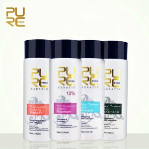 Traitements PURC 12% formol brésilien kératine traitement capillaire prévenir les cheveux secs crépus soins des cheveux et shampooing quotidien revitalisant 100 ml