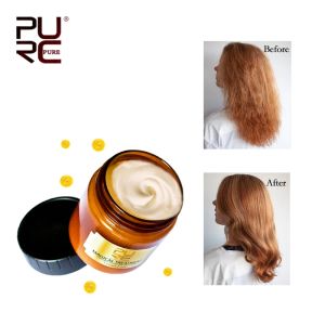 Tratamientos PURC Mascarilla Capilar Mágica 5 Segundos Reparación Frizz Cabello Seco Dañado Queratina Alisado Brillo Alisado 120ml