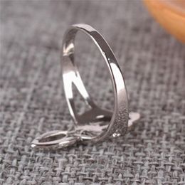 Treble Clef Knuckle Ring En Argent Notes De Musique Anneaux pour Femmes Minimaliste Hipsterfor Fille Creux Note De Musique Anneaux Jewelry250Q